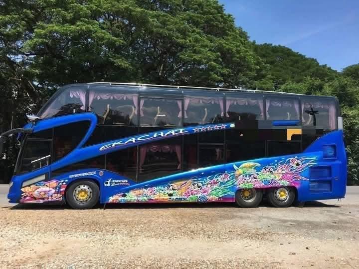 รถทัวร์แอร์ 8 ล้อ 2 ชั้น ยูโร 6