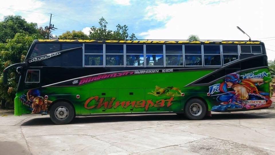 รถบัสพัดลม 1 ชั้น ใช้งานปกติ