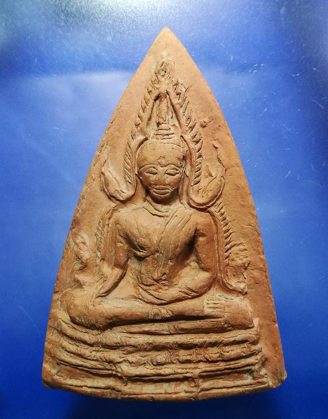 พระพุทธชินราช เนื้อดินเผา องใหญ่ เก่าไม่ทราบที่